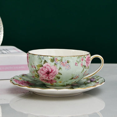 Coffee Ceramic Tea Cup Set - Casatrail.com